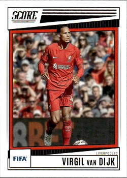 Virgil van Dijk Liverpool Panini Score FIFA Soccer 2022/23 #119