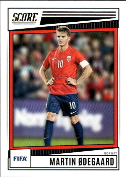 Martin Odegaard Norway Panini Score FIFA Soccer 2022/23 #124