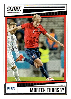 Morten Thorsby Norway Panini Score FIFA Soccer 2022/23 #125
