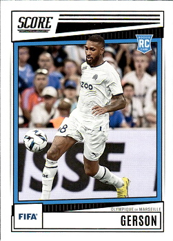 Gerson RC Olympique Marseille Panini Score FIFA Soccer 2022/23 #130