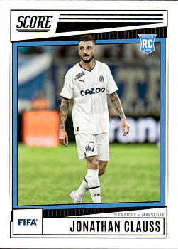 Jonathan Clauss RC Olympique Marseille Panini Score FIFA Soccer 2022/23 #131