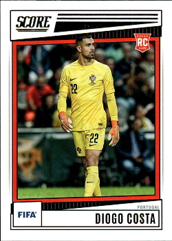 Diogo Costa RC Portugal Panini Score FIFA Soccer 2022/23 #138