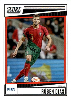 Ruben Dias Portugal Panini Score FIFA Soccer 2022/23 #143