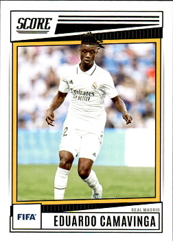 Eduardo Camavinga Real Madrid Panini Score FIFA Soccer 2022/23 #148