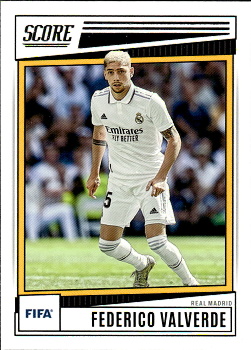 Federico Valverde Real Madrid Panini Score FIFA Soccer 2022/23 #149
