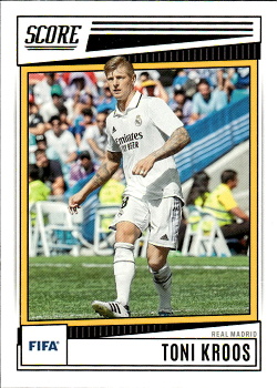 Toni Kroos Real Madrid Panini Score FIFA Soccer 2022/23 #153