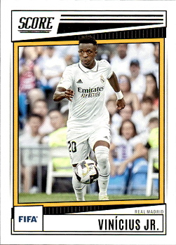 Vinicius Jr. Real Madrid Panini Score FIFA Soccer 2022/23 #154