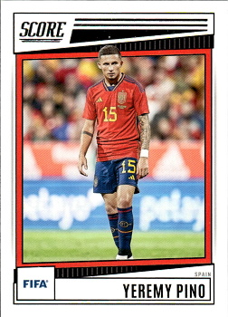 Yeremy Pino Spain Panini Score FIFA Soccer 2022/23 #164
