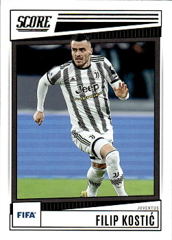 Filip Kostic Juventus FC Panini Score FIFA Soccer 2022/23 #168