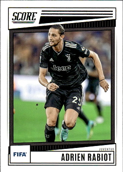 Adrien Rabiot Juventus FC Panini Score FIFA Soccer 2022/23 #172