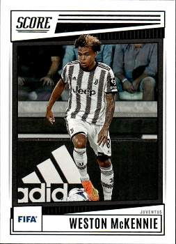 Weston McKennie Juventus FC Panini Score FIFA Soccer 2022/23 #173