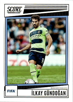 Ilkay Gundogan Manchester City Panini Score FIFA Soccer 2022/23 #177