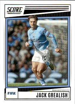 Jack Grealish Manchester City Panini Score FIFA Soccer 2022/23 #178