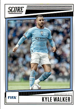 Kyle Walker Manchester City Panini Score FIFA Soccer 2022/23 #182