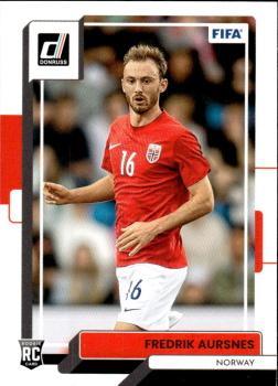 Fredrik Aursnes Norway Panini Donruss Soccer 2022/23 #85