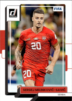 Sergej Milinkovic-Savic Serbia Panini Donruss Soccer 2022/23 #108