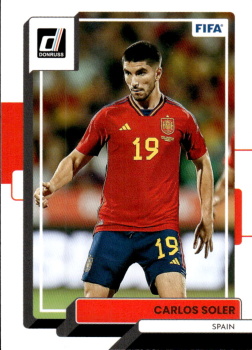 Carlos Soler Spain Panini Donruss Soccer 2022/23 #114