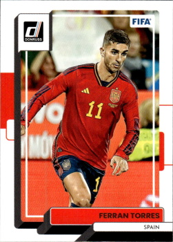 Ferran Torres Spain Panini Donruss Soccer 2022/23 #117