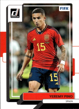 Yeremy Pino Spain Panini Donruss Soccer 2022/23 #118