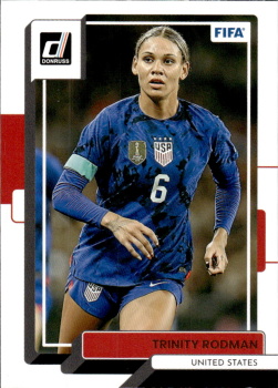Trinity Rodman USA Panini Donruss Soccer 2022/23 #130