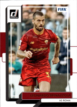 Leonardo Spinazzola AS Roma Panini Donruss Soccer 2022/23 #143