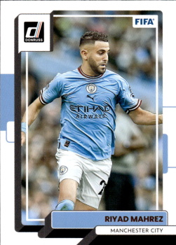 Riyad Mahrez Manchester City Panini Donruss Soccer 2022/23 #162