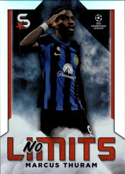 Marcus Thuram Internazionale Milano Topps UEFA Club Competitions Superstars 2023/24 No Limits #NL-8