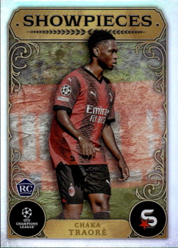 Chaka Traore A.C. Milan Topps UEFA Club Competitions Superstars 2023/24 Showpieces #SP-2