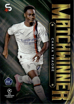 Chaka Traore A.C. Milan Topps UEFA Club Competitions Superstars 2023/24 Matchwinner #MW-1