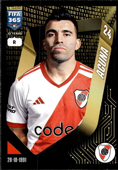 Marcos Acuna River Plate samolepka Panini FIFA 365 2025 #27