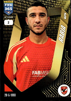 Rami Rabia Al Ahly samolepka Panini FIFA 365 2025 #47