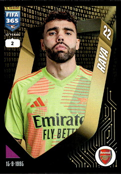 David Raya Arsenal samolepka Panini FIFA 365 2025 #60
