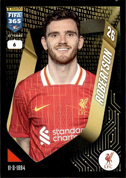 Andrew Robertson Liverpool samolepka Panini FIFA 365 2025 #82