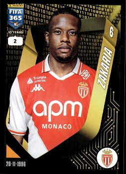 Denis Zakaria AS Monaco samolepka Panini FIFA 365 2025 #142