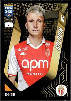 Aleksandr Golovin AS Monaco samolepka Panini FIFA 365 2025 #144