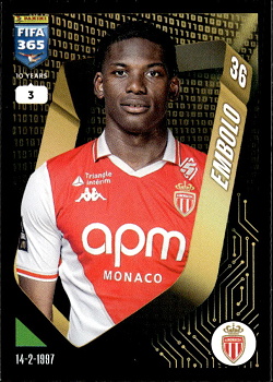 Breel Embolo AS Monaco samolepka Panini FIFA 365 2025 #148