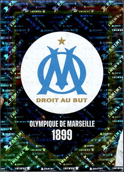 OM Logo Olympique Marseille samolepka Panini FIFA 365 2025 #157