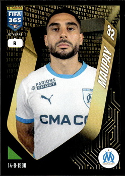 Neal Maupay Olympique Marseille samolepka Panini FIFA 365 2025 #164