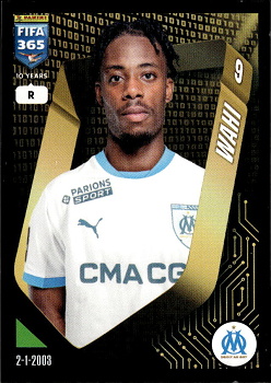Elye Wahi Olympique Marseille samolepka Panini FIFA 365 2025 #165