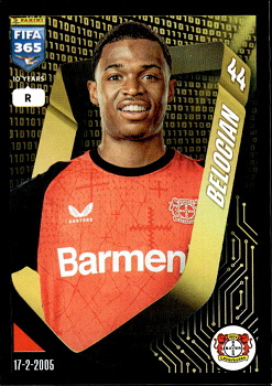 Jeanuel Belocian Bayer 04 Leverkusen samolepka Panini FIFA 365 2025 #171