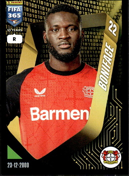 Victor Boniface Bayer 04 Leverkusen samolepka Panini FIFA 365 2025 #185