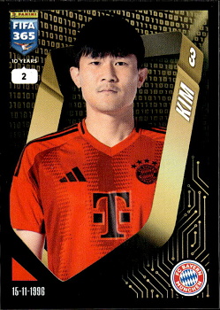 Min-jae Kim Bayern Munchen samolepka Panini FIFA 365 2025 #187