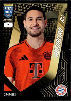 Raphael Guerreiro Bayern Munchen samolepka Panini FIFA 365 2025 #190