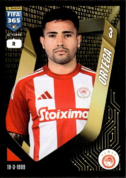 Francisco Ortega Olympiacos samolepka Panini FIFA 365 2025 #207