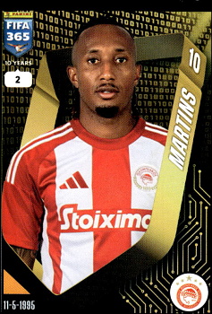 Gelson Martins Olympiacos samolepka Panini FIFA 365 2025 #214