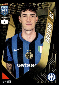 Alessandro Bastoni Internazionale Milano samolepka Panini FIFA 365 2025 #223