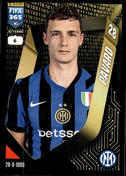 Benjamin Pavard Internazionale Milano samolepka Panini FIFA 365 2025 #224