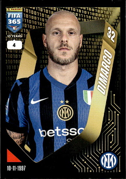 Federico Dimarco Internazionale Milano samolepka Panini FIFA 365 2025 #227