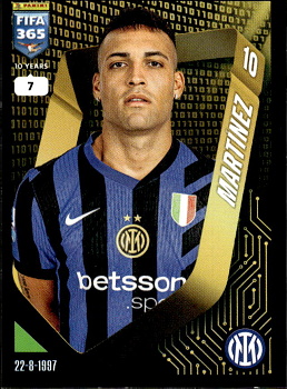 Lautaro Martinez Internazionale Milano samolepka Panini FIFA 365 2025 #239