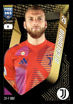 Michele Di Gregorio Juventus FC samolepka Panini FIFA 365 2025 #240